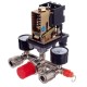Technic PL 400 Nyomáskapcsoló nyomásszabályzóval és 2 db nyomásmérővel 400V 1/2" 