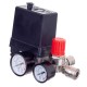 Technic PL400 2 Nyomáskapcsoló kompresszorokhoz nyomásszabályozóval és 2 db mérőórával 400V 1/4" 