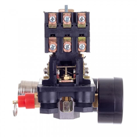 Technic PL400 2 Nyomáskapcsoló kompresszorokhoz nyomásszabályozóval és 2 db mérőórával 400V 1/4" Technic PL400 2 Nyomáskapcsoló kompresszorokhoz nyomásszabályozóval és 2 db mérőórával 400V 1/4"