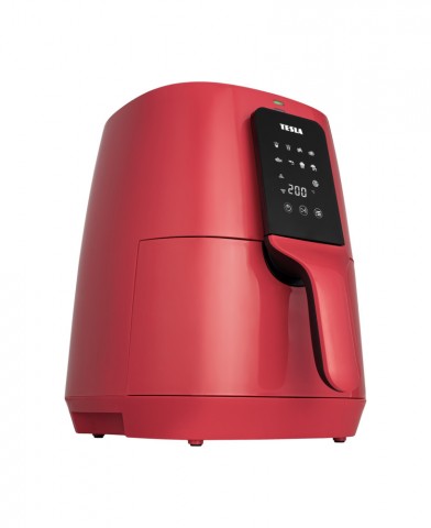 TESLA AirCook Q30 multifunkciós digitális forró levegős sütő 3,8 liter 1300W - PIROS