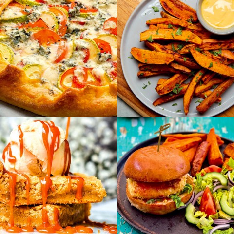 TESLA Aircook Q450 XXL DualZone digitális forró levegő sütő 7,6L