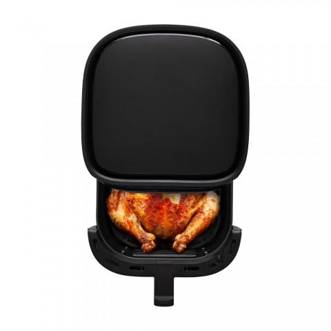 TESLA AirCook Q55 XL PRO multifunkciós digitális forró levegős sütő – fekete