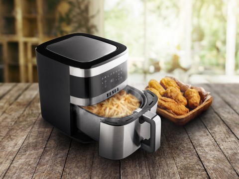 TESLA AirCook Q60 multifunkciós digitális forró levegős olajsütő 6 l 1500W