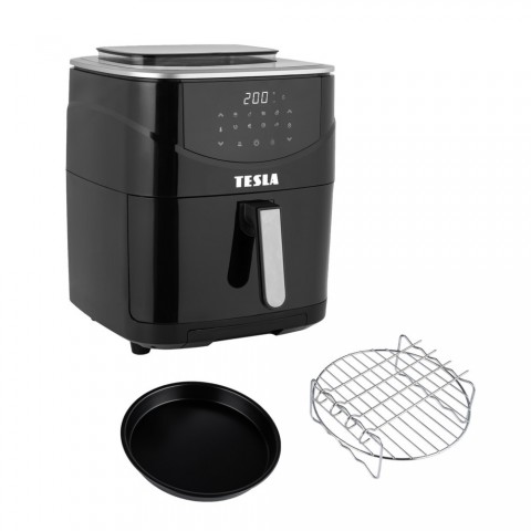 TESLA AirCook & Steam QS500 többfunkciós gőz és forrólevegős sütő