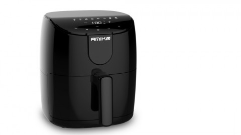 TESLA Amiko A50 Digital Airfryer multifunkciós digitális forrólevegős sütő 1500W 4L fekete