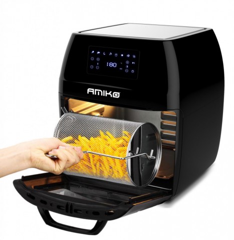 Amiko A80 forrólevegős sütő és grill WiFi 1700W 12 liter