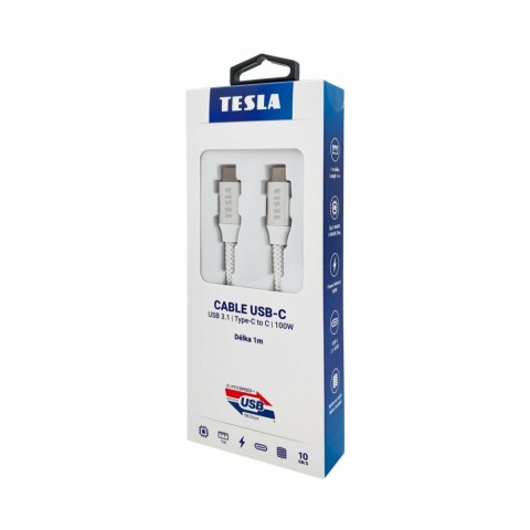 TESLA CABLE USB C 100W 1m