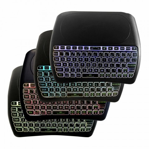 TESLA Device D8mini vezeték nélküli billentyűzet érintőpaddal