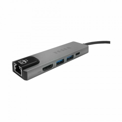 TESLA Device MP80 többfunkciós USB hub 5 az 1-ben