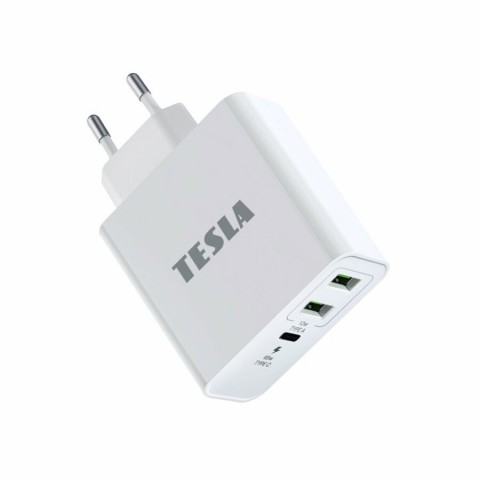 TESLA Device PA65 USB - C töltőadapter 65W 3 az 1-ben