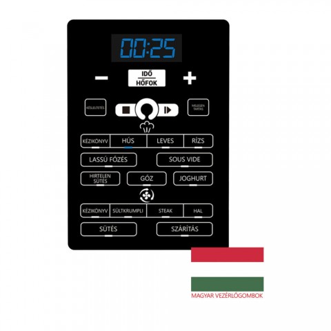 TESLA EliteCook K80 Deluxe multifunkciós elektromos gyorsfőző és forró levegős sütő