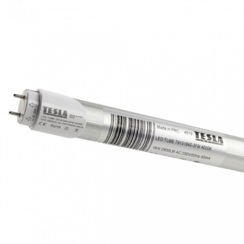 TESLA LED csőizzó SMD T8 G13 1500mm 18W 230V 2880lm 4000K matt TESLA LED csőizzó SMD T8 G13 1500mm 18W 230V 2880lm 4000K matt