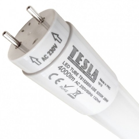 TESLA LED csőizzó SMD T8 G13 1500mm 28W 230V 4000lm 5000K matt TESLA LED csőizzó SMD T8 G13 1500mm 28W 230V 4000lm 5000K matt