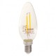 TESLA LED FILAMENT RETRO gyertyaizzó E14 2,5W 230V 250lm 2700K 360° clear