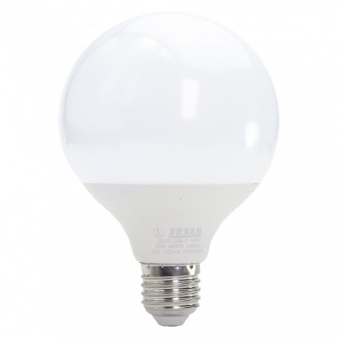 TESLA LED GLOBE izzó E27 15W 230V 1450lm 4000K 270°