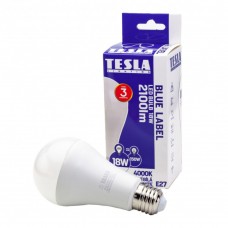 TESLA LED izzó E27 18W 230V 2100lm 4000K 220°