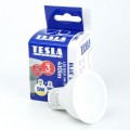 TESLA LED izzó GU10 5W 230V 400lm 3000K 100° szabályozható