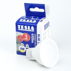TESLA LED izzó GU10 5W 230V 400lm 3000K 100° szabályozható