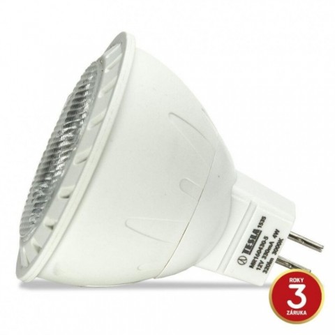 TESLA LED izzó MR16 4W 12V 320lm 3000K 38°