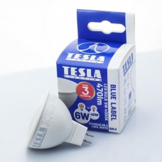 TESLA LED izzó MR16 6W 12V 470lm 4000K 100°