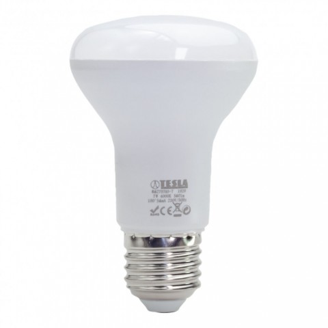 TESLA LED izzó R63 E27 7W 230V 560lm 4000K 180°