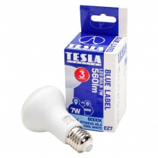 TESLA LED izzó R63 E27 7W 230V 560lm 6000K 180°
