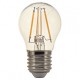 TESLA LED minigömb FILAMENT RETRO izzó E27 4W 230V 470lm 2700K 360°,clear