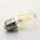 TESLA LED minigömb FILAMENT RETRO izzó E27 4W 230V 470lm 2700K 360°,clear