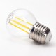 TESLA LED minigömb FILAMENT RETRO izzó E27 4W 230V 470lm 4000K 360°,clear