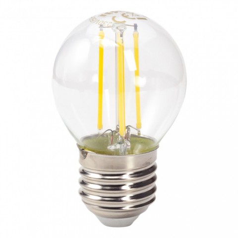 TESLA LED minigömb FILAMENT RETRO izzó E27 4W 230V 470lm 4000K 360°,clear