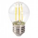 TESLA LED minigömb FILAMENT RETRO izzó E27 4W 230V 470lm 4000K 360°,clear