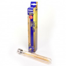 TESLA LED VINTAGE cső E27 4W 230V 380lm 2400K 360° borostyán