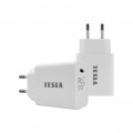 TESLA Power Charger T100 20W (fehér) gyorstöltő