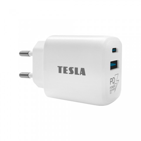 TESLA Power Charger T220 25W (fehér) gyorstöltő