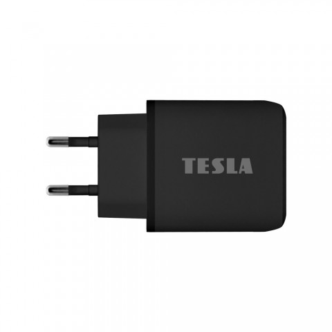 TESLA Power Charger T220 25W (fekete) gyorstöltő