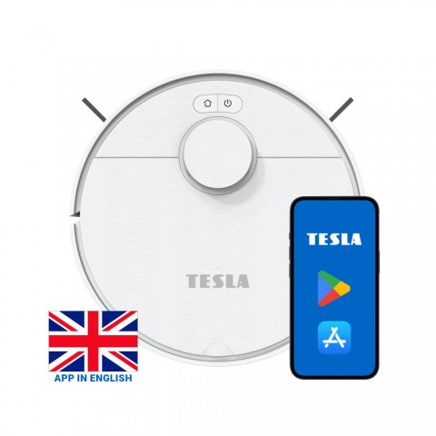 TESLA RoboStar iQ550 Intelligens robotporszívó lézer navigáció (fehér)