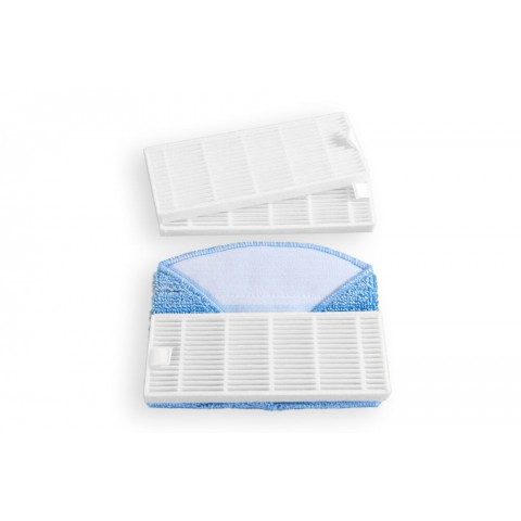 TESLA RoboStar T50/T60 3 db HEPA szűrő + 1 db mikroszálas mop