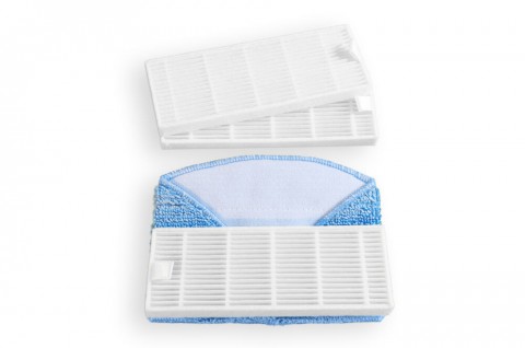 TESLA RoboStar T50/T60 3 db HEPA szűrő + 1 db mikroszálas mop