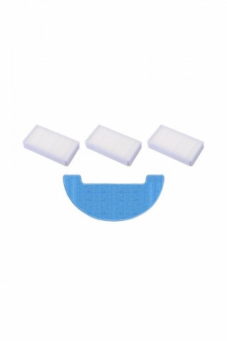 TESLA RoboStar T50/T60 3 db HEPA szűrő + 1 db mikroszálas mop