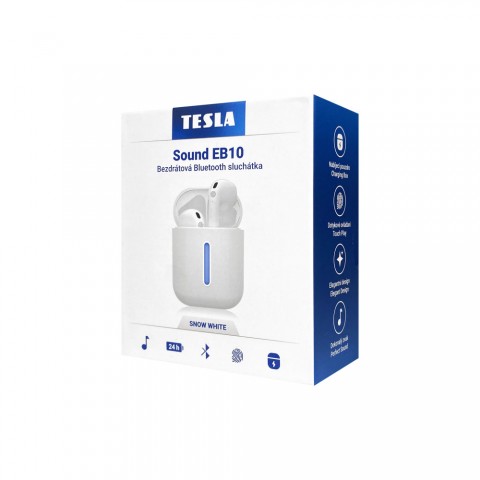 TESLA Sound EB10 Bluethooth (fehér) fülhallgató