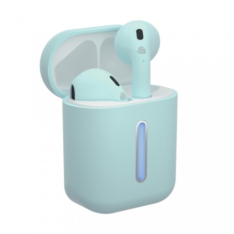 TESLA Sound EB10 Vezeték nélküli Bluetooth fejhallgató (jégkék)