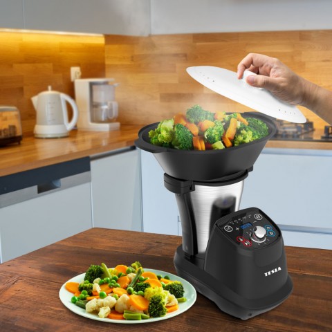 TESLA ThermoCook TMX3000 többfunkciós főzőrobot 1200 W teljesítmény 1,75 l űrtartalom