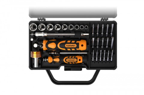 TOMANTOOLS TOMAN TT 3100 Precíziós javítószerszám készlet 31 db-os