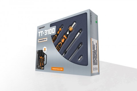 TOMANTOOLS TOMAN TT 3100 Precíziós javítószerszám készlet 31 db-os