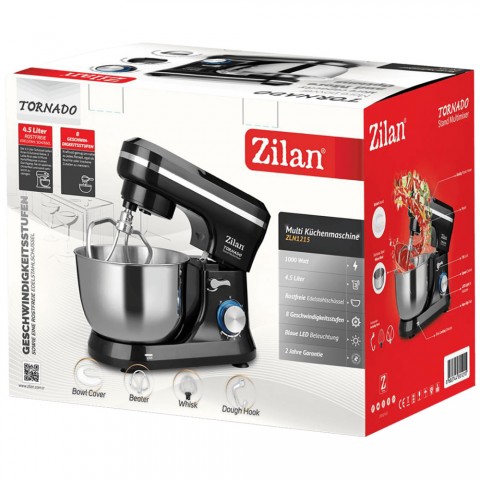 Zilan ZLN1215 Keverő tállal 8 impulzus sebesség 4,5 liter 1000 W