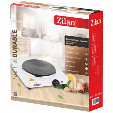 Zilan ZLN2173 1 személyes elektromos főzőlap 18,5cm - 1500W - fehér