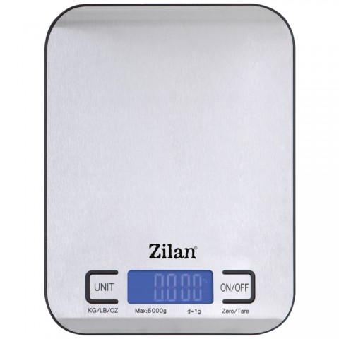 Zilan ZLN2984 Konyhai mérleg 5 kg ig INOX