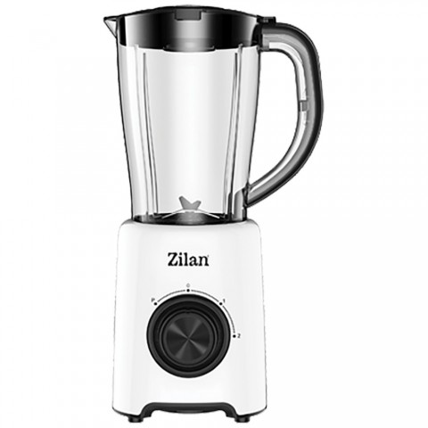Zilan ZLN3703 Turmixgép 1,5L - 2 sebesség - Pulse funkció - 500W - fehér