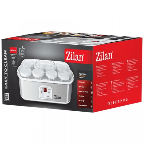 Zilan ZLN6104 Joghurtkészítő tálcával 25W - fehér