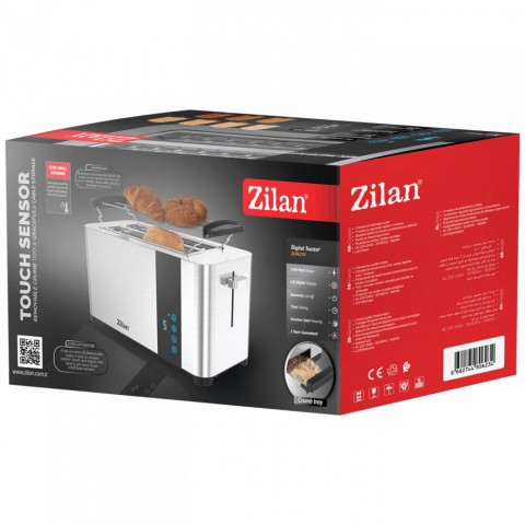 Zilan ZLN6234 Kenyérpirító 1400W 2 nyílás 7 fokozat LCD kijelző
